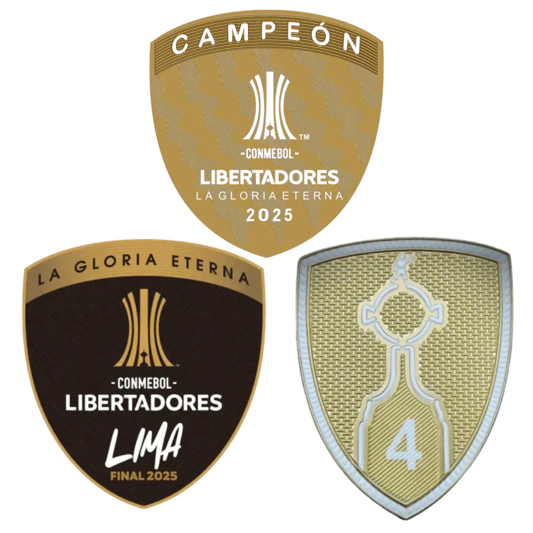 Libertadores 2025 Tetra Champion Patch Kit