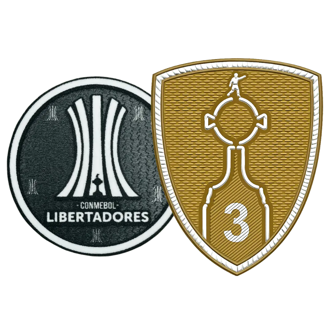 Libertadores 3 Trophies Patches