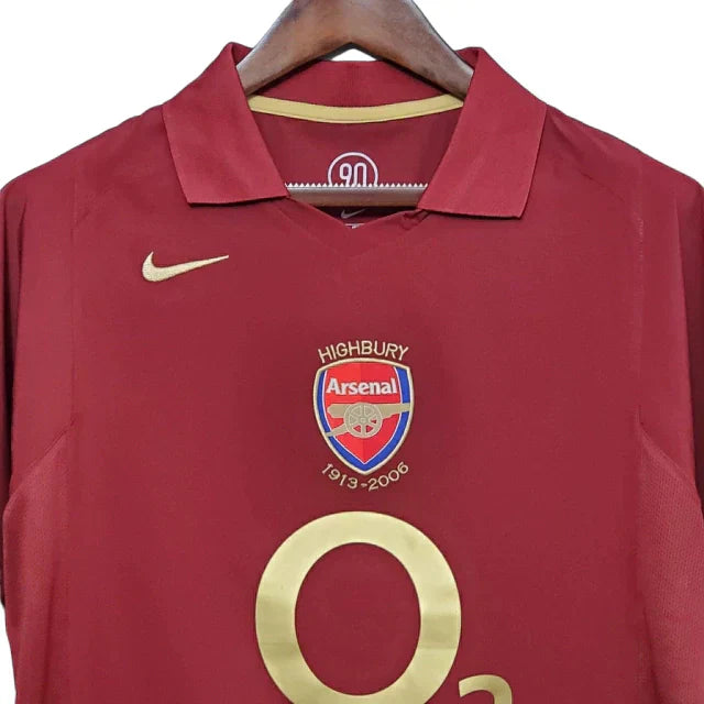 Jersey Retro Arsenal 2005 Fan