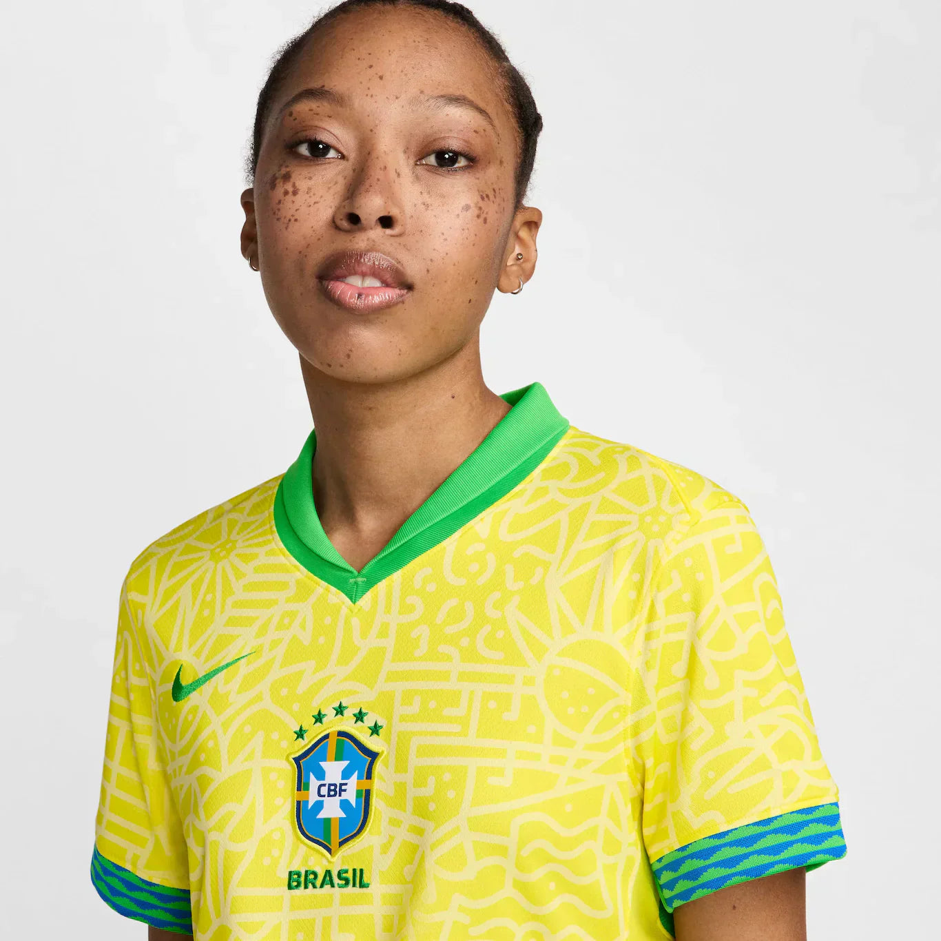 Jersey National Team Brazilian Woman 2024/25 I Fan