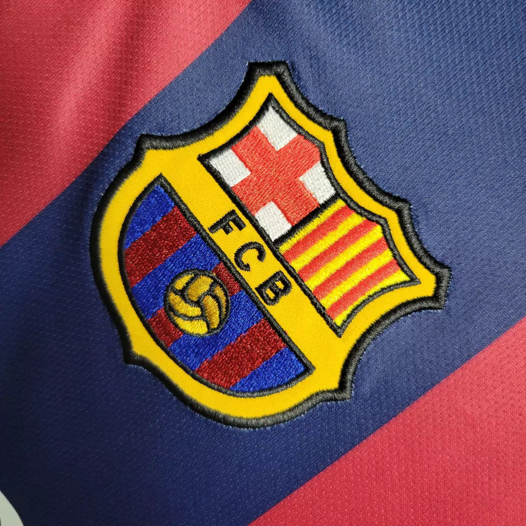 Jersey Retro Barcelona 2014 Fan Longsleeve