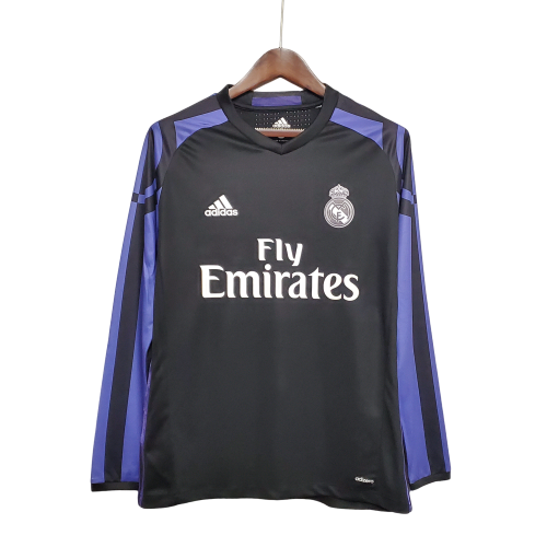 Jersey Retro Real Madrid 2016 III Fan Longsleeve