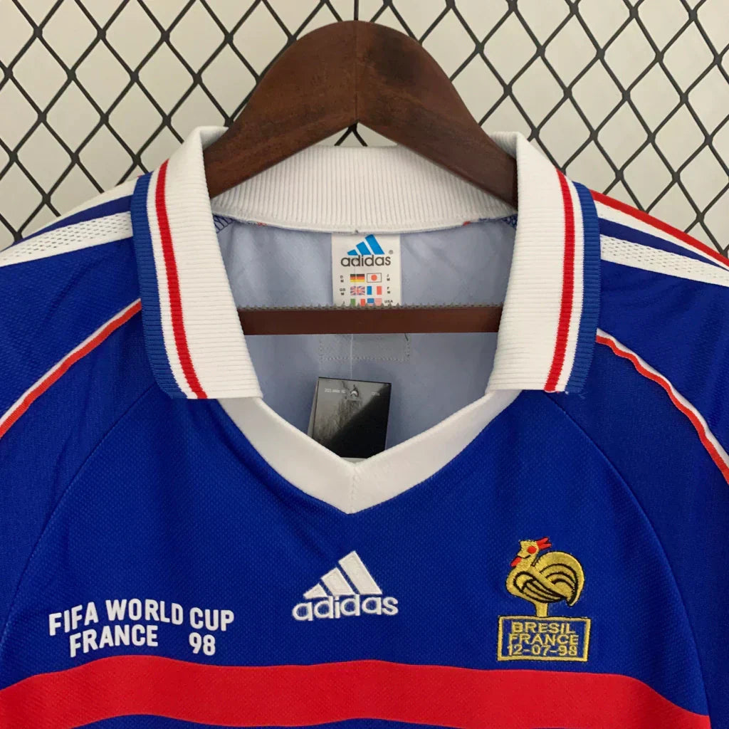 Jersey Retro France 1998 Fan Longsleeve