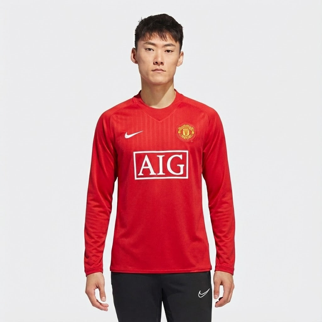 Jersey Retro Manchester United 2007 I Fan Longsleeve