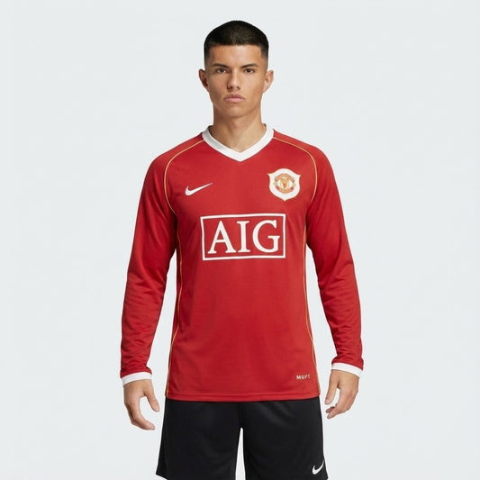 Jersey Retro Manchester United 2006 I Fan Longsleeve
