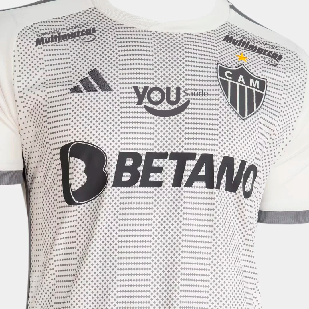 Jersey Atletico Mineiro 2024/25 II Fan With Sponsors