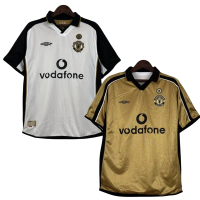 Jersey Retro Manchester United 2001 Fan
