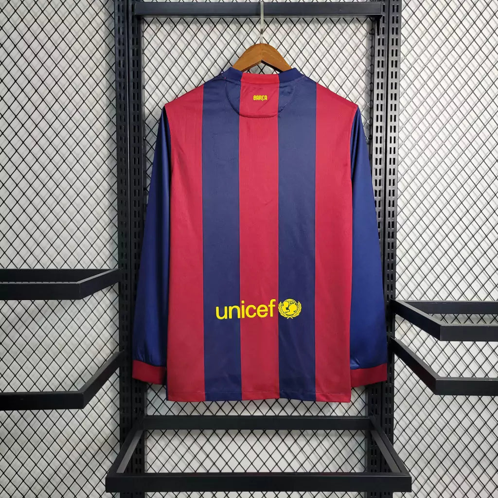 Jersey Retro Barcelona 2014 Fan Longsleeve