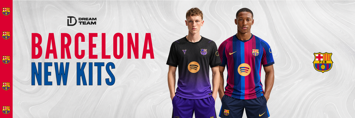 Barcelona new kits — Dream Team Imports