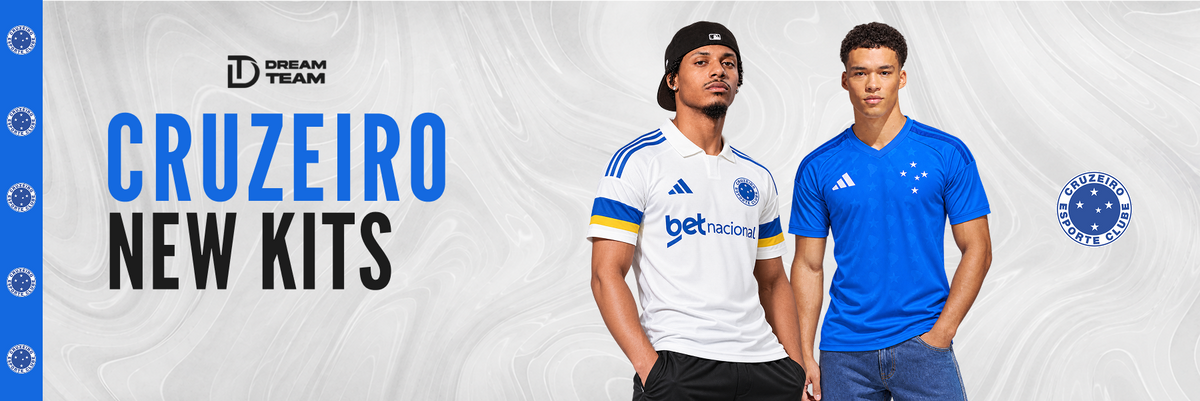 Cruzeiro new kits — Dream Team Imports