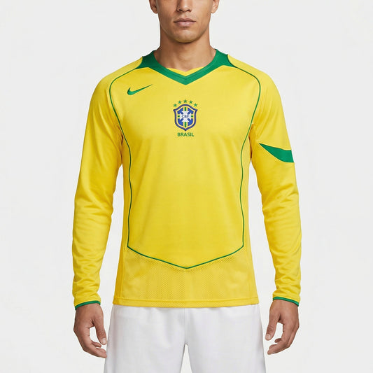 Jersey Retro Brazil 2004 I Fan Longsleeve