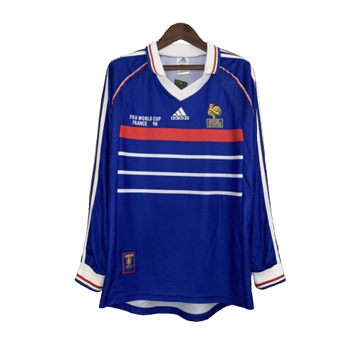 Jersey Retro France 1998 Fan Longsleeve