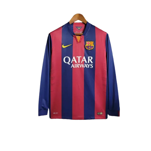 Jersey Retro Barcelona 2014 Fan Longsleeve