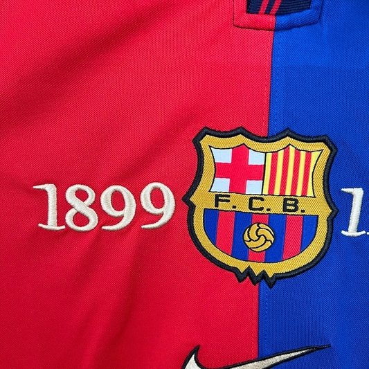 Jersey Retro Barcelona 1998 Fan Longsleeve