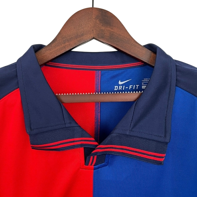 Jersey Retro Barcelona 1998 Fan Longsleeve