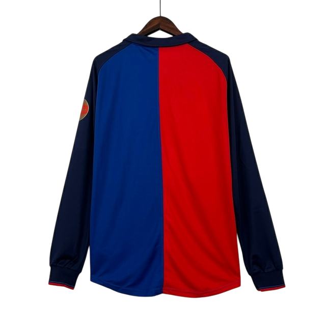 Jersey Retro Barcelona 1998 Fan Longsleeve