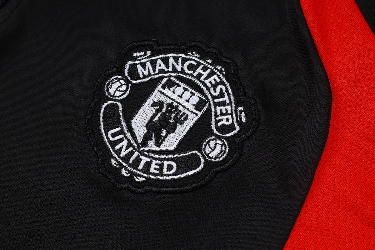 Set de Training Manchester United Black Man