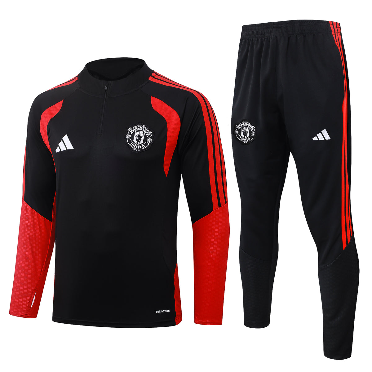 Set de Training Manchester United Black Man