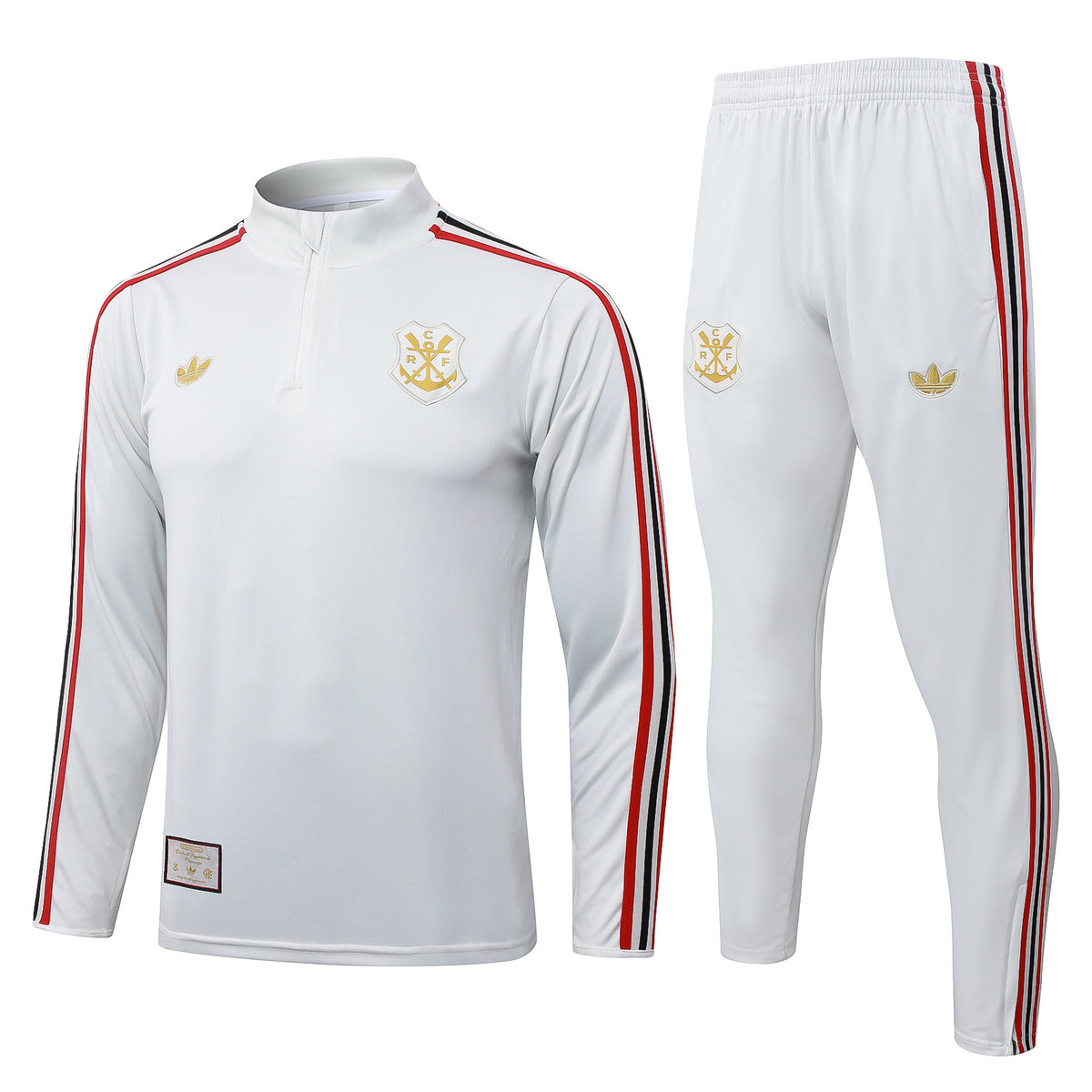 Set de Training Flamengo White Gold Man